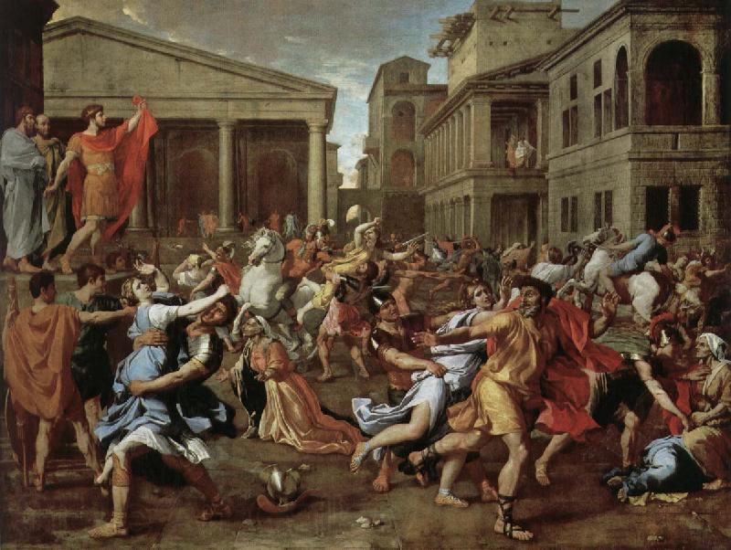 Nicolas Poussin Robbery sabine women